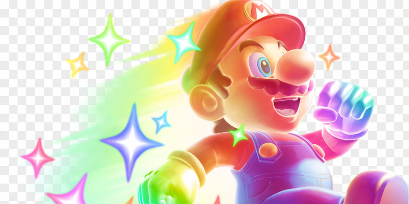 Mario Bros Super 3D World Galaxy Bros. New PNG