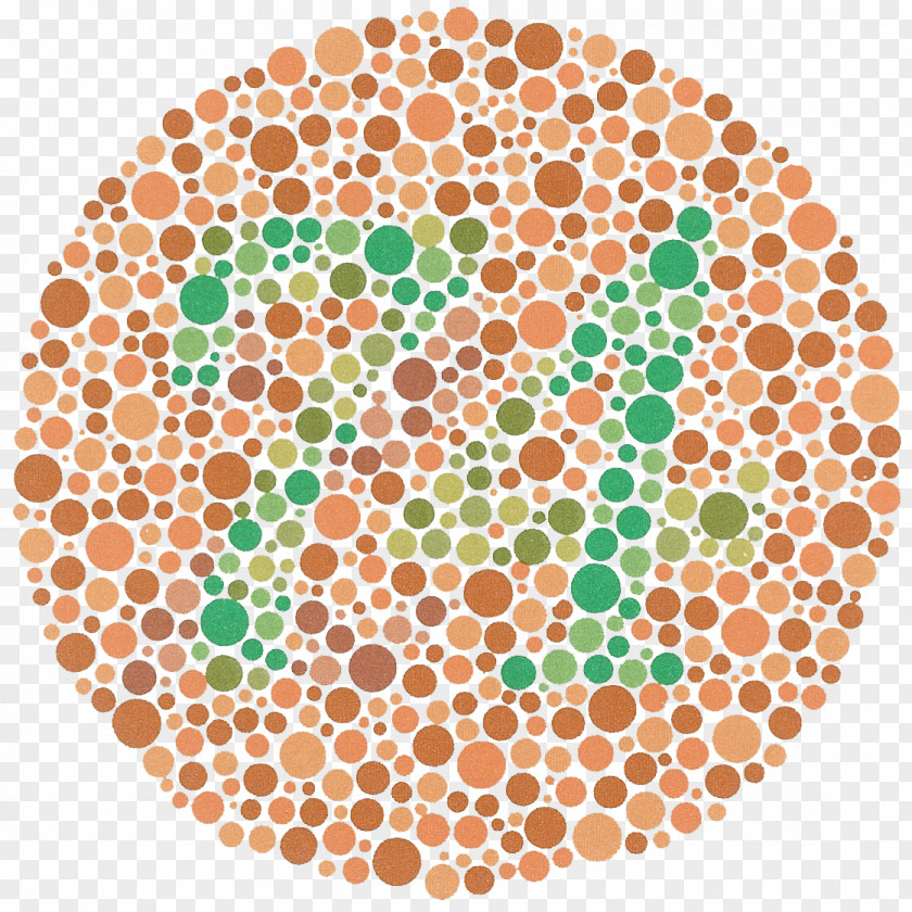 Test Color Blindness Ishihara Vision Visual Perception PNG