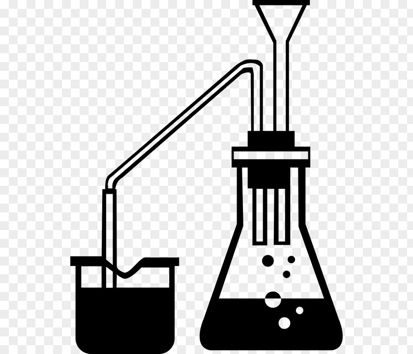Laboratory Equipment Flask Beaker Cartoon PNG