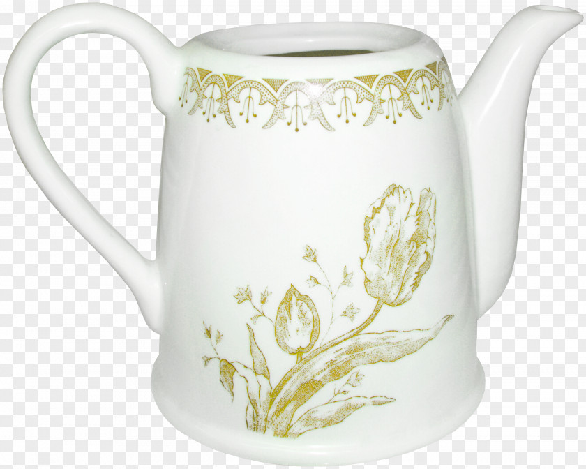 Retro Kettle Jug Porcelain Mug Teapot PNG