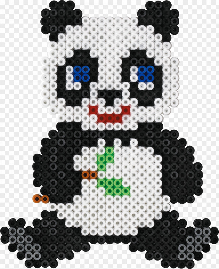 Bear Giant Panda Hama Maxi-Bead Beads PNG