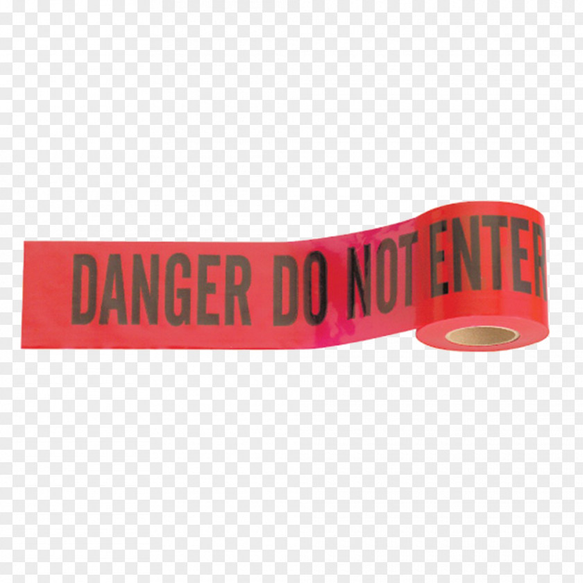 Danger Tape Adhesive Wristband Tool PNG