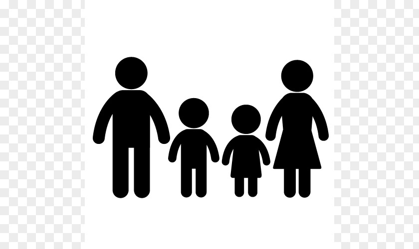 Family Silhouette Cliparts Clip Art PNG