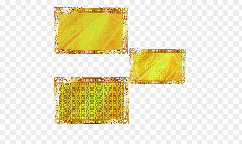 Gold Card Creative Decorative Painting Pictures PNG