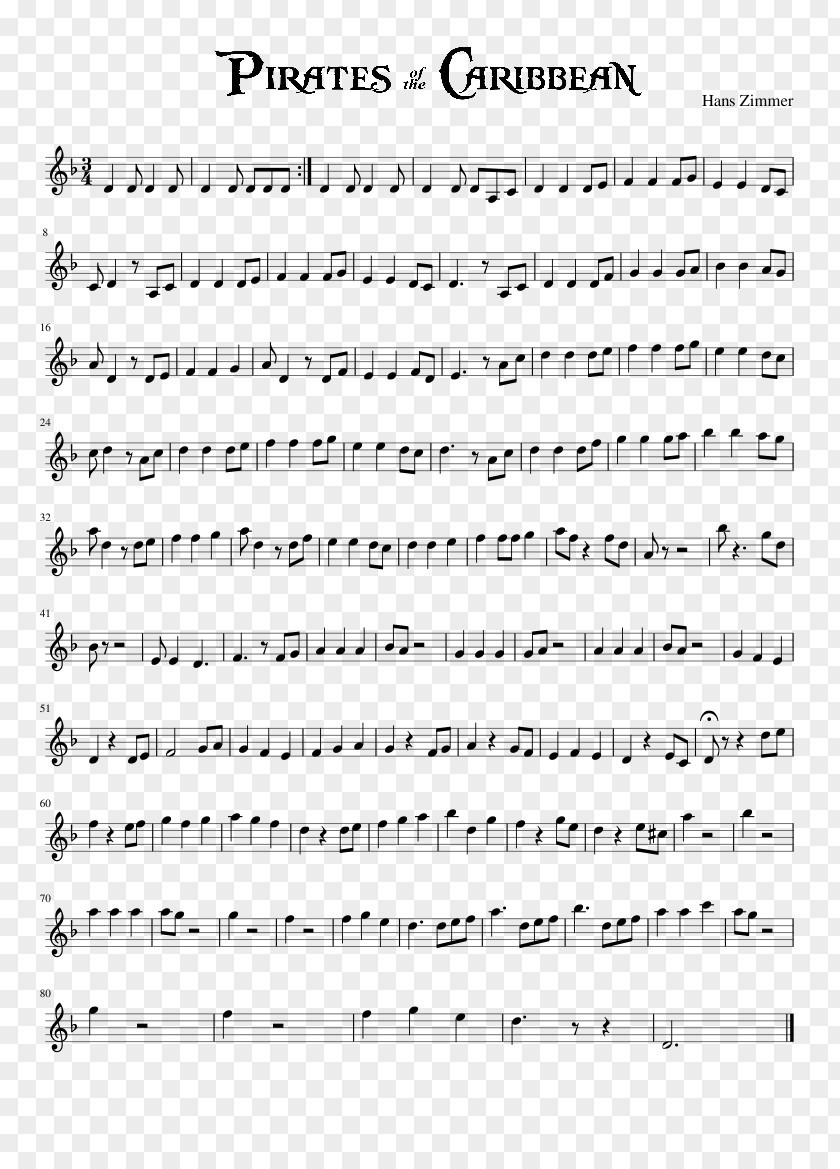 He's A Pirate Sheet Music Pirates Of The Caribbean Piano Violin PNG a of the Violin, sheet music clipart PNG