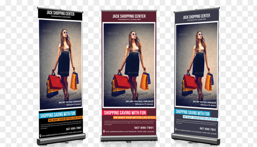 Holiday Roll-up Web Banner Display Advertising PNG