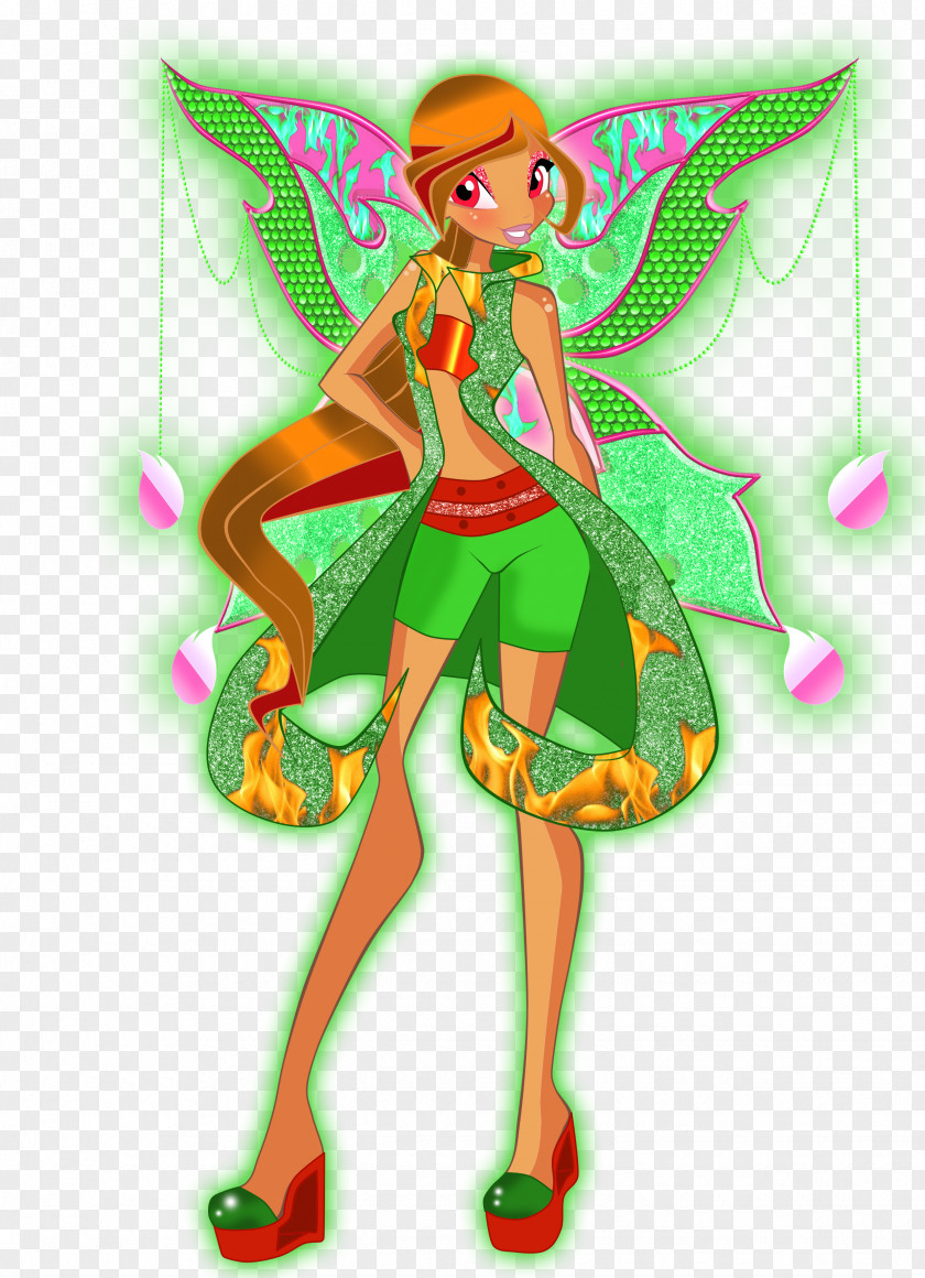 Iginio Straffi Flora Fairy Fan Art PNG