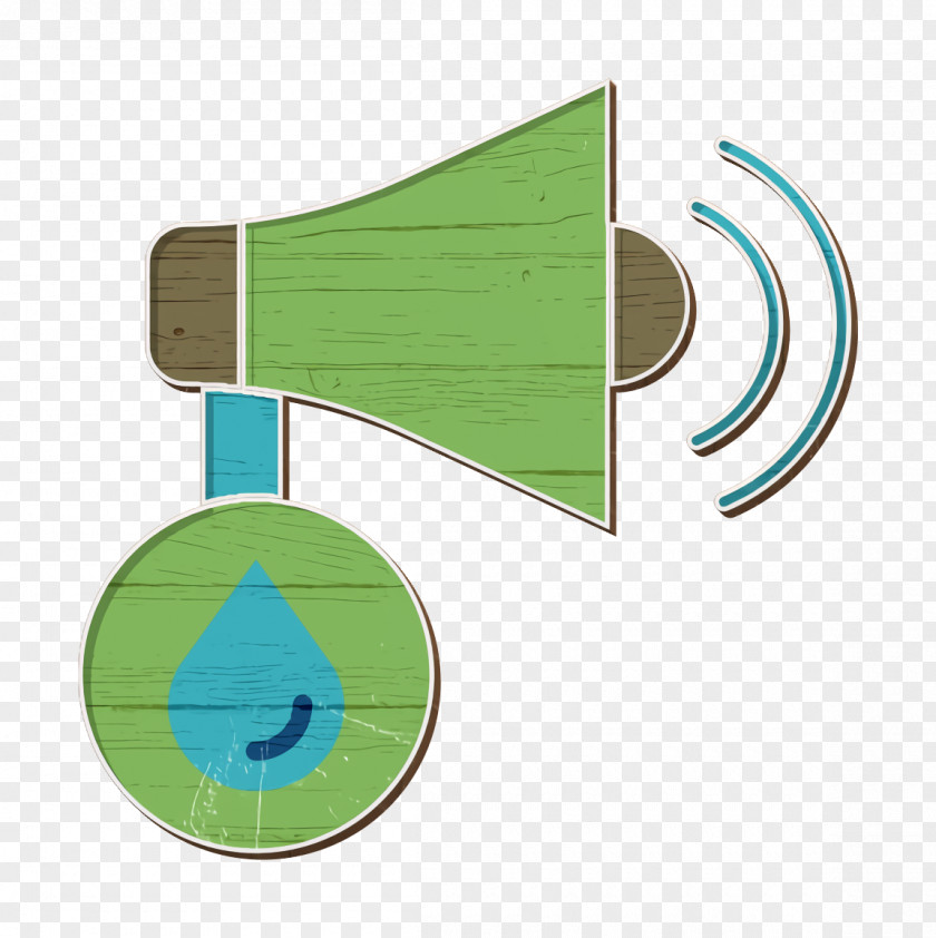 Protest Icon Megaphone Water PNG