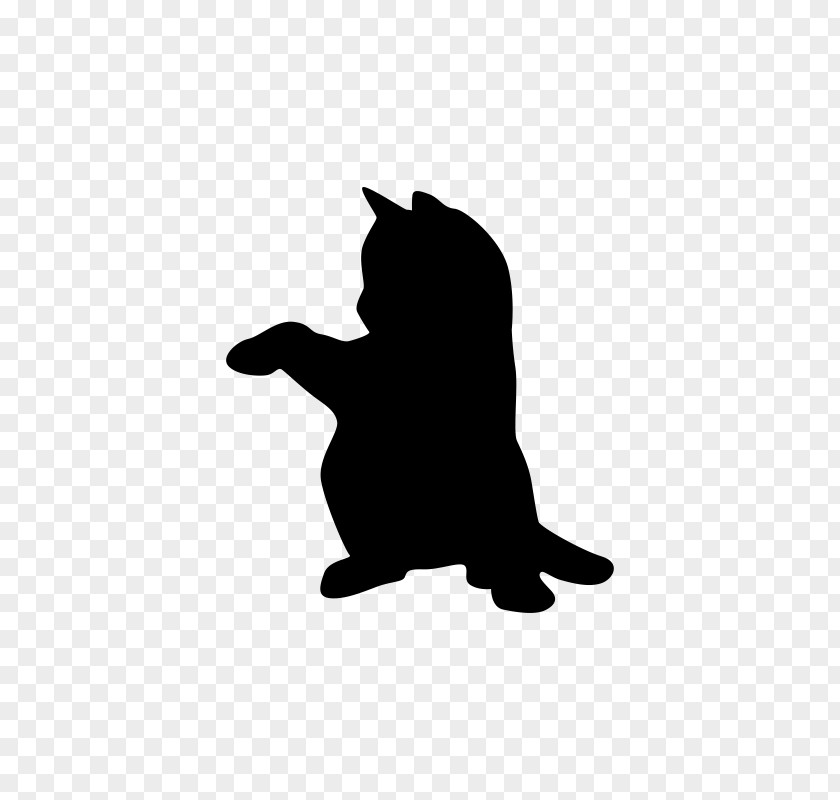 Cat Black Drawing Pet Silhouette PNG