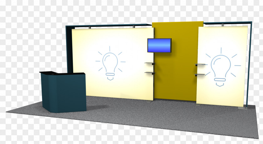 Exhibit Booth Product Design Backlight Featherlite Exhibits LED-backlit LCD PNG