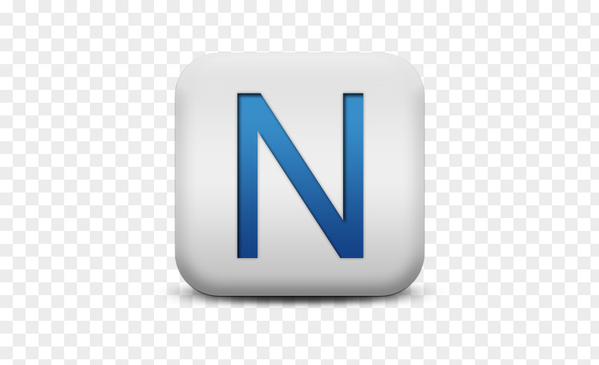 Library Letter N Icon Alphabet PNG