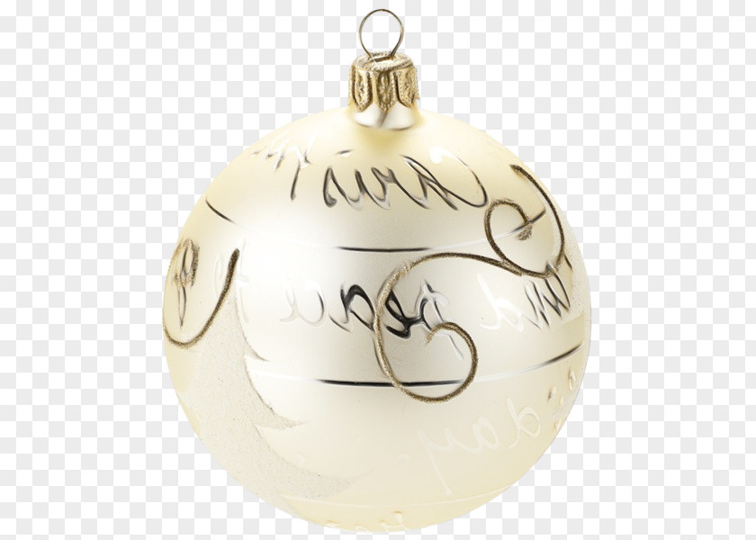 Metal Pendant Christmas Ornament PNG