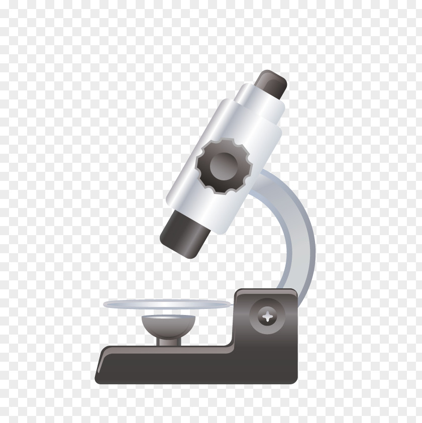 Vector Microscope Laboratory Stock Illustration Clip Art PNG