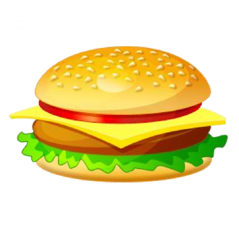 Bun Hamburger Cheeseburger Veggie Burger Chicken Sandwich French Fries PNG