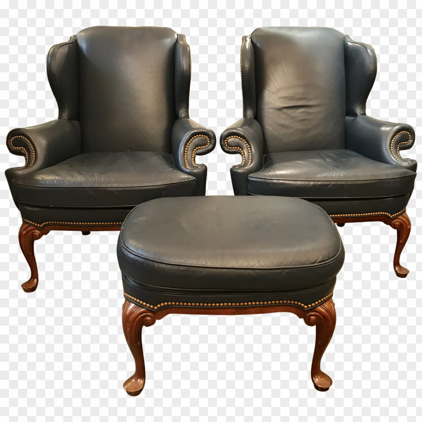 Chair Club Foot Rests Furniture Wing PNG