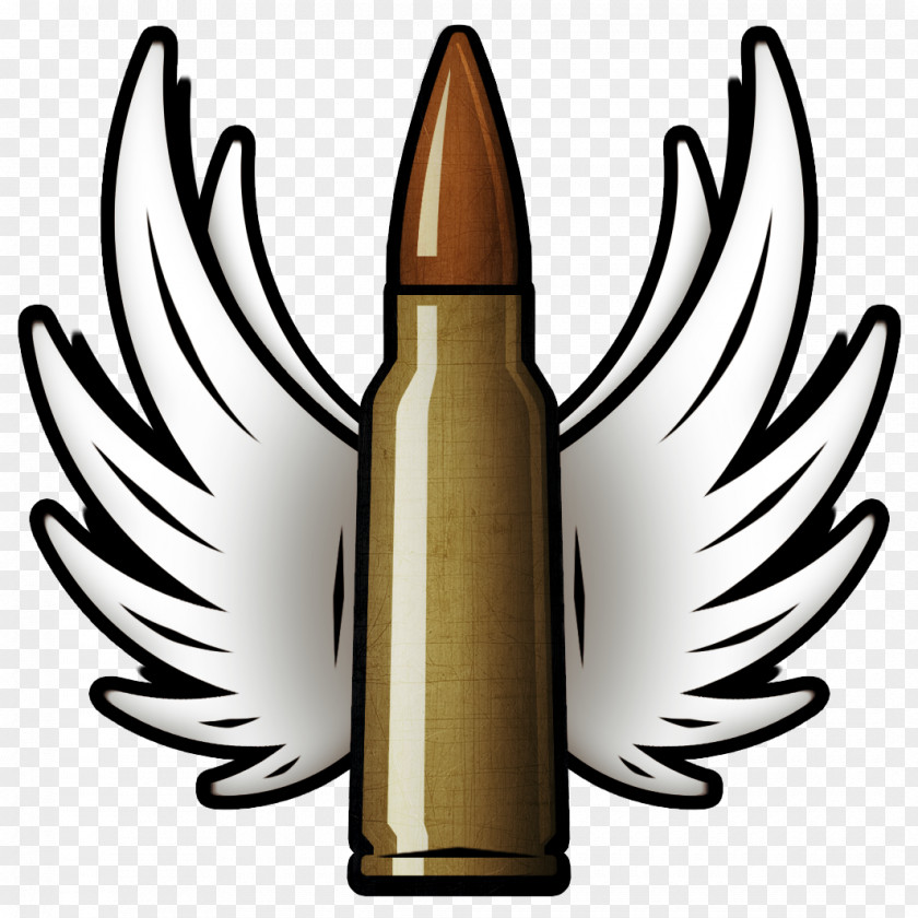 Design Bullet Logos Gun PNG