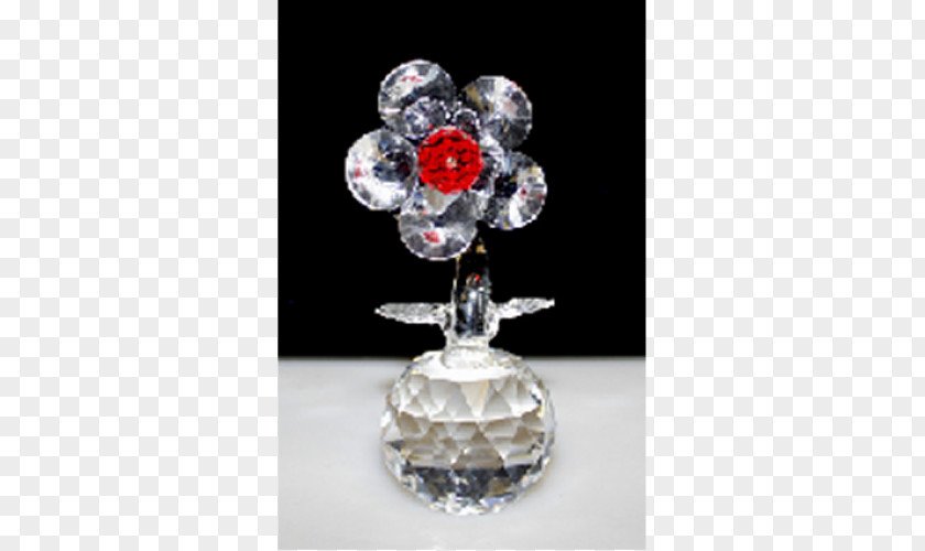 Flower Single Crystal Lead Glass PNG