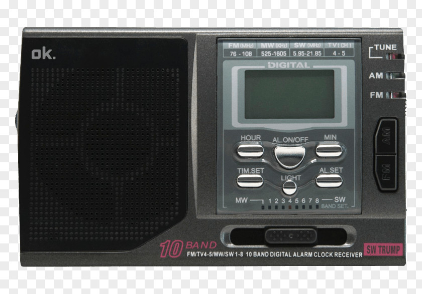 Ceramic Stone Radio Receiver FM Broadcasting Pioneer A-50DA Audio Signal PNG