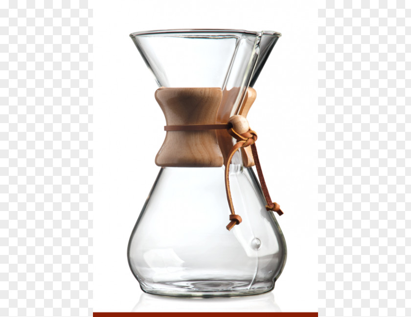 Coffee Chemex Coffeemaker Eight Cup Classic Brewed PNG