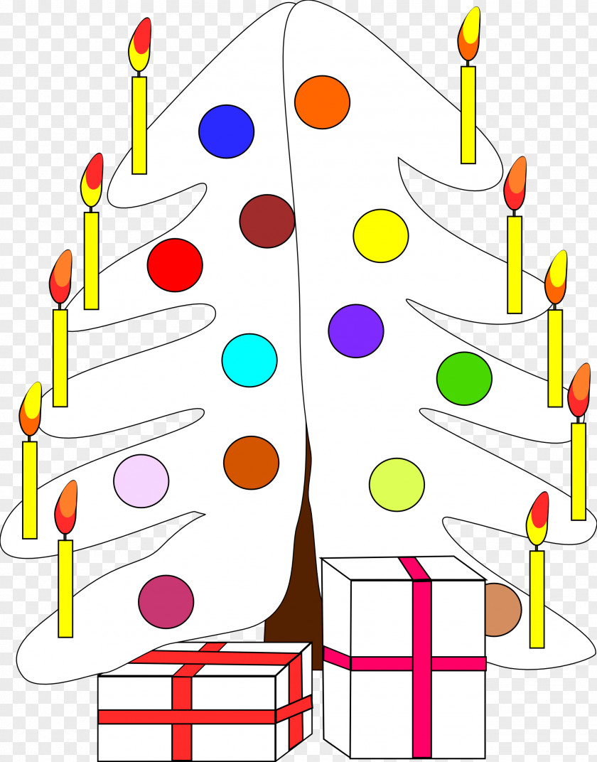 Line Christmas Tree Throw Point Clip Art PNG