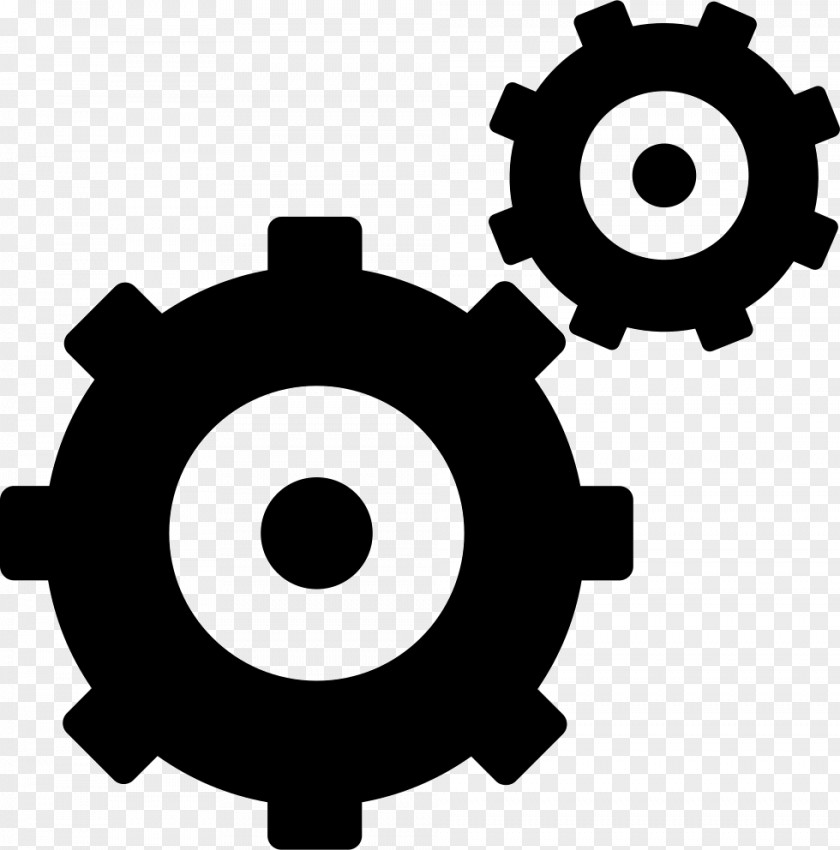 Skilled Vector Gear Clip Art PNG