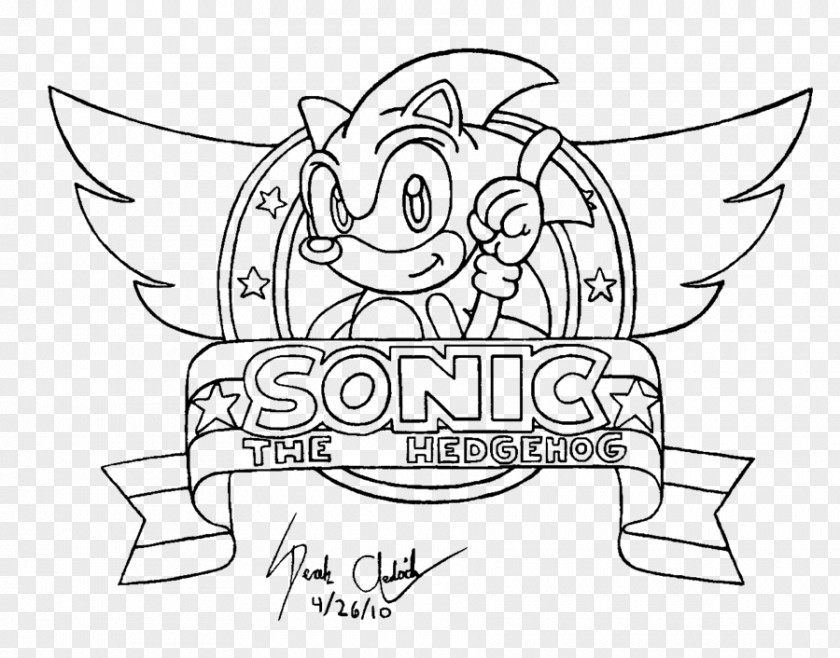 Sonic The Hedgehog Shadow Metal Amy Rose Black And White Line Art PNG