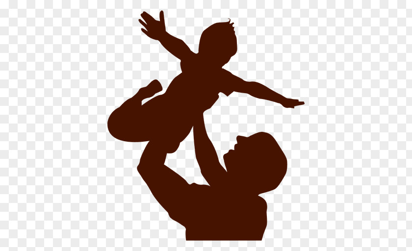 Father Father's Day Silhouette PNG