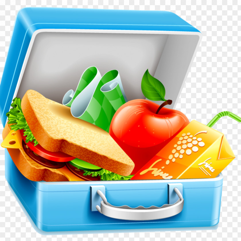 Food Tray Clipart Clip Art Lunchbox Openclipart Bento PNG