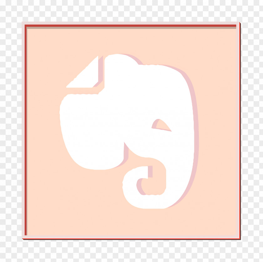 Logo Pink Evernote Icon Logotype PNG