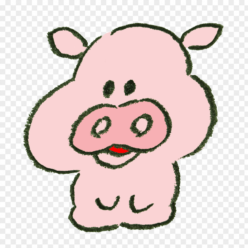 Pig Japan 素材屋 Clip Art PNG