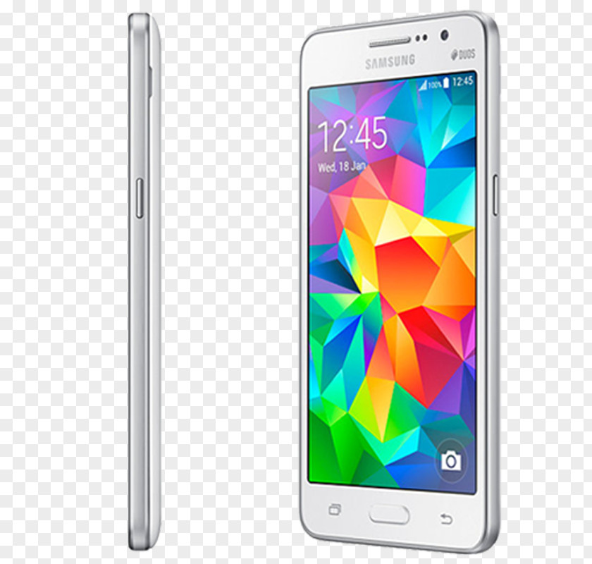 Samsung Galaxy Grand Prime Plus Android Smartphone PNG