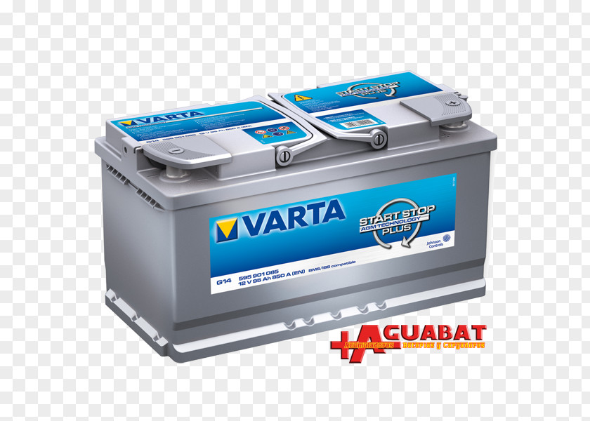 Start Stop Car VARTA Automotive Battery VRLA Electric PNG