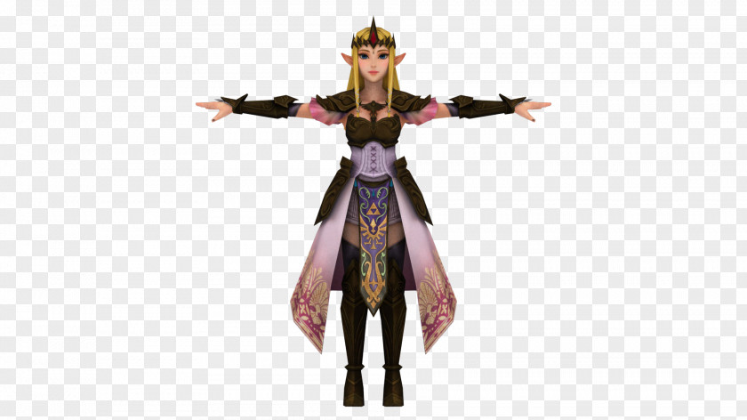 Zelda Hyrule Warriors Princess Dynasty 7 Costume Female PNG