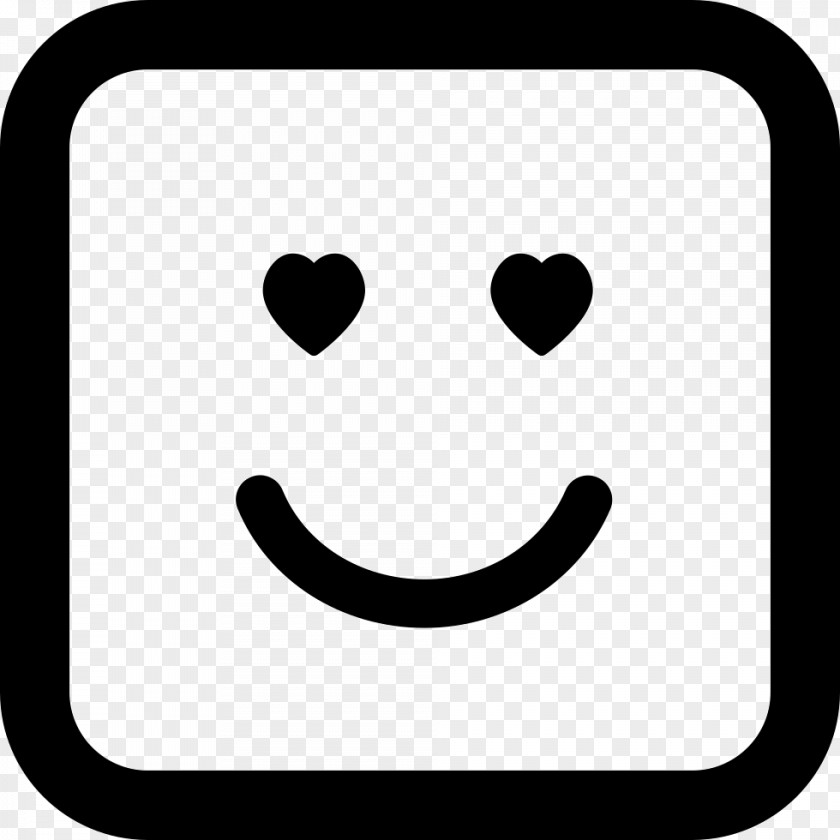 Happiness Black And White Smiley PNG