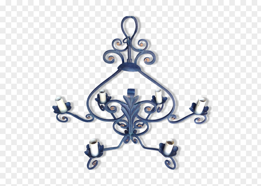 Lustre Lighting Light Fixture Cobalt Blue PNG