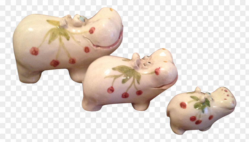 Pig Piggy Bank Snout Figurine PNG
