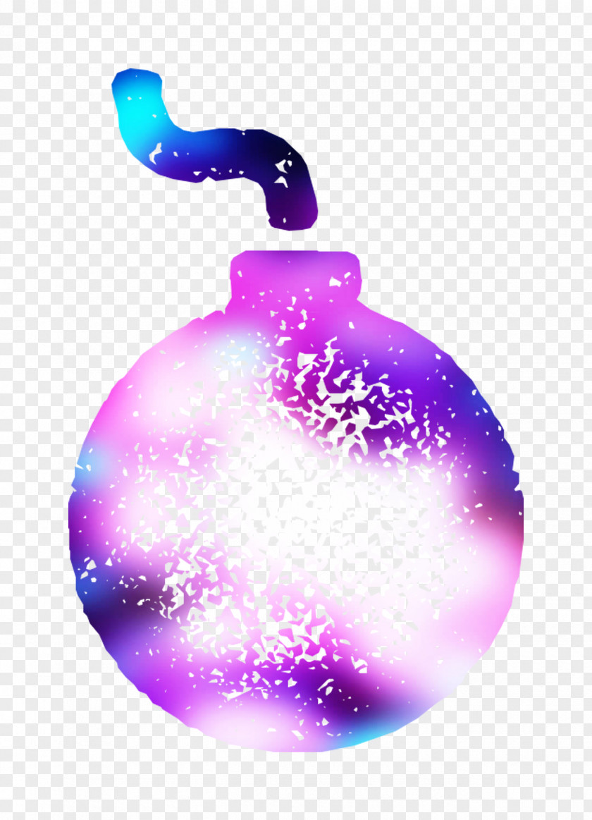 Purple Christmas Ornament Product Day PNG