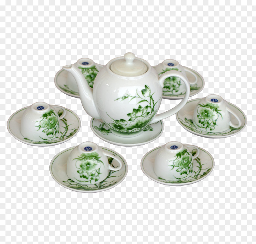 Tea Porcelain Coffee Cup Teapot Ceramic PNG