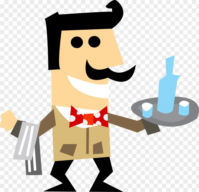 Waiter Clip Art PNG