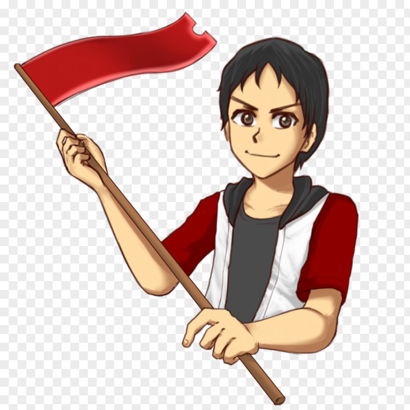 Attorney Flag Illustration Cartoon Thumb Character Weapon PNG