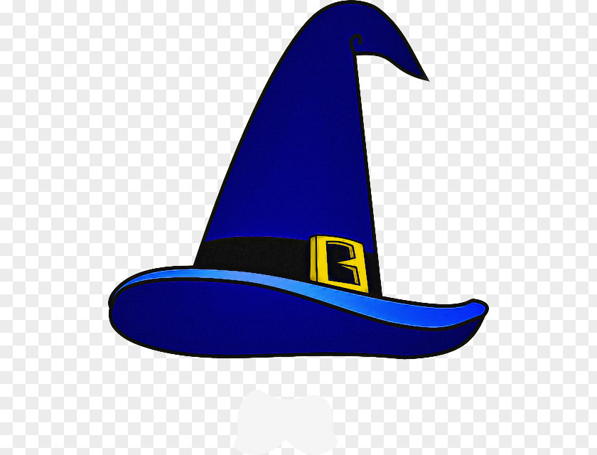 Headgear Electric Blue Clothing Witch Hat Costume PNG