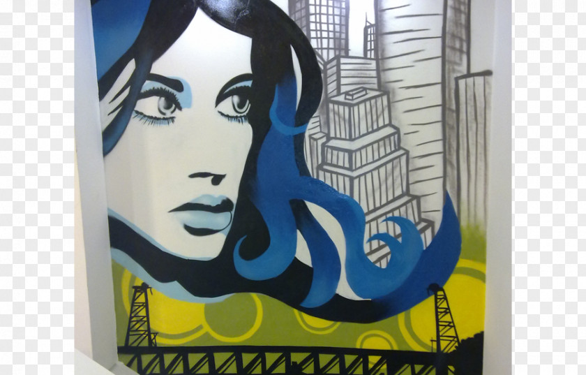 Mural Graffiti Modern Art Poster Architecture PNG