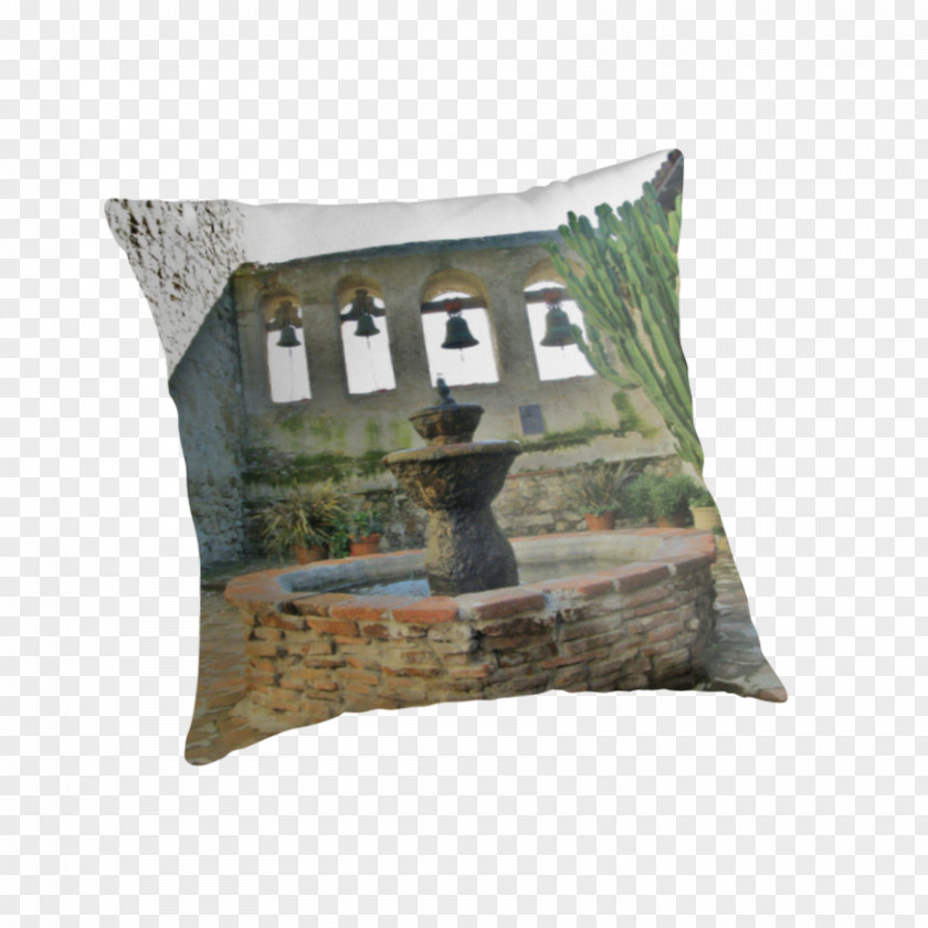 Pillow Mission San Juan Capistrano Cushion Throw Pillows PNG