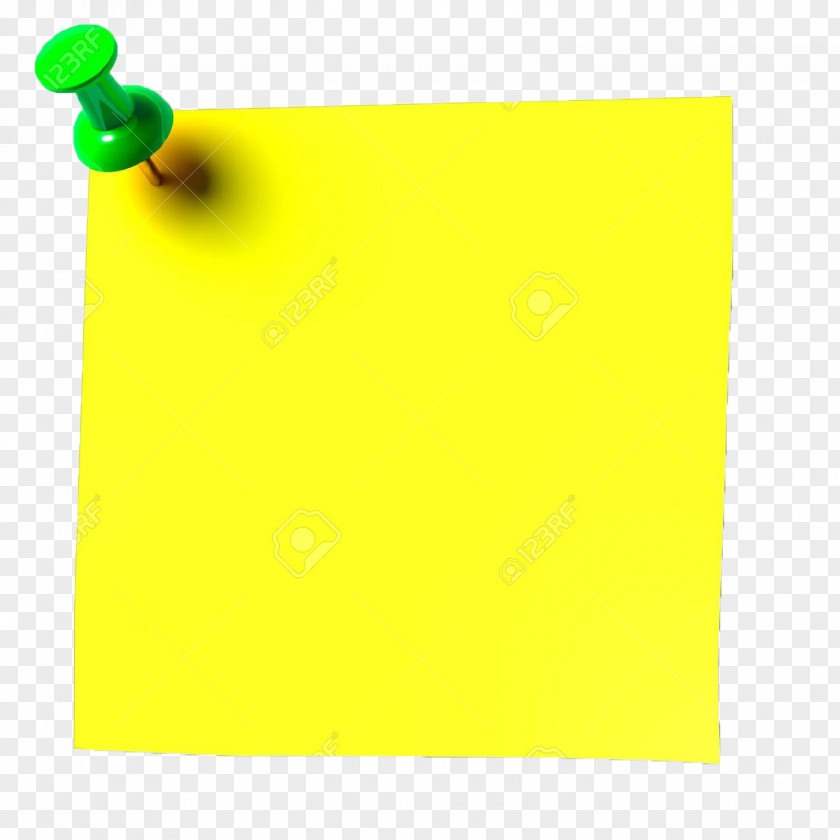 Sticky Notes Paper Post-it Note Yellow Green Rectangle PNG