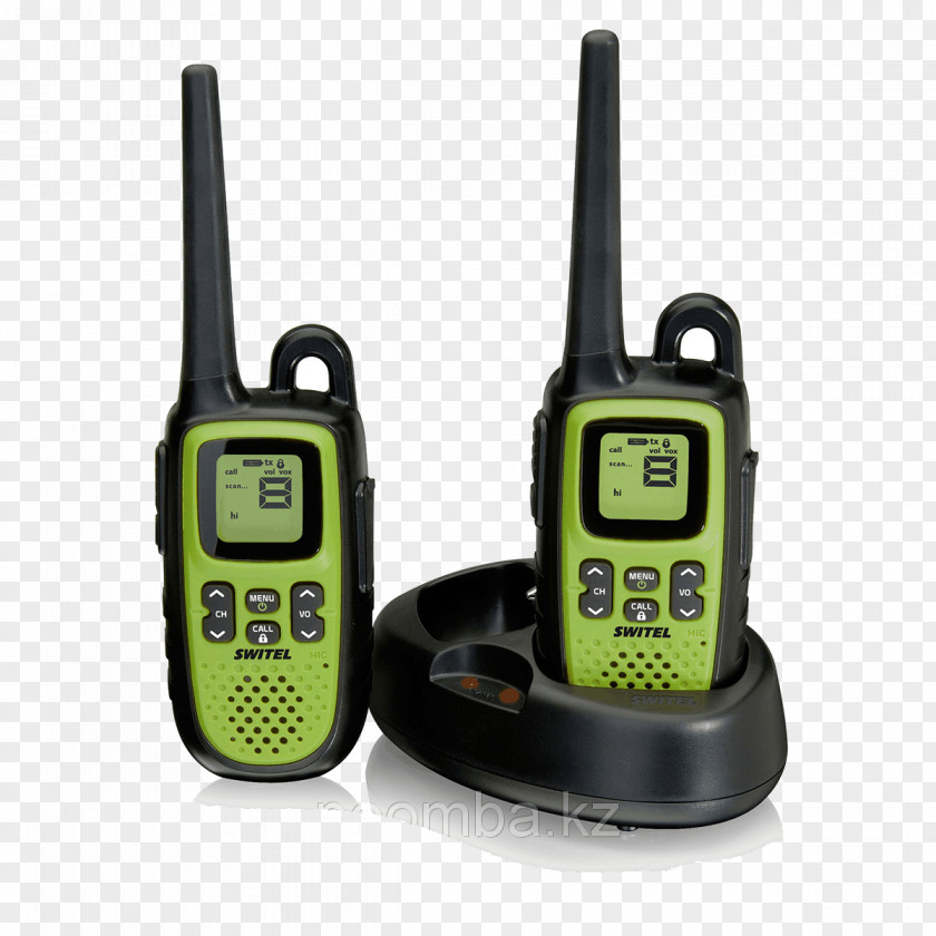 Switel WTC570 Sportpack Two-way Radio PMR446 Continuous Tone-Coded Squelch System PriceWalkie Talkie PMR Funkgeräte Set Schwarz-orange PNG