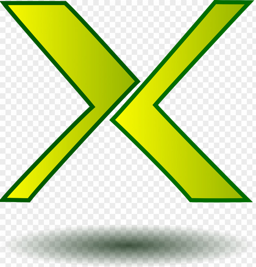 X Letter Clip Art PNG