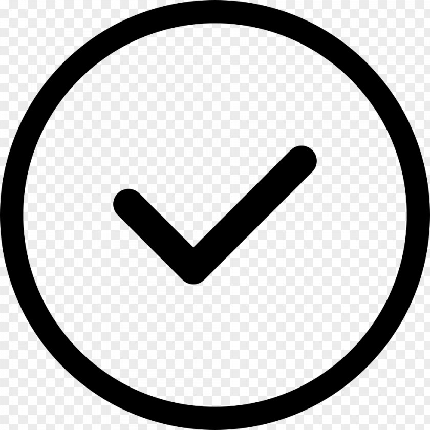 Button Check Mark Checkbox PNG