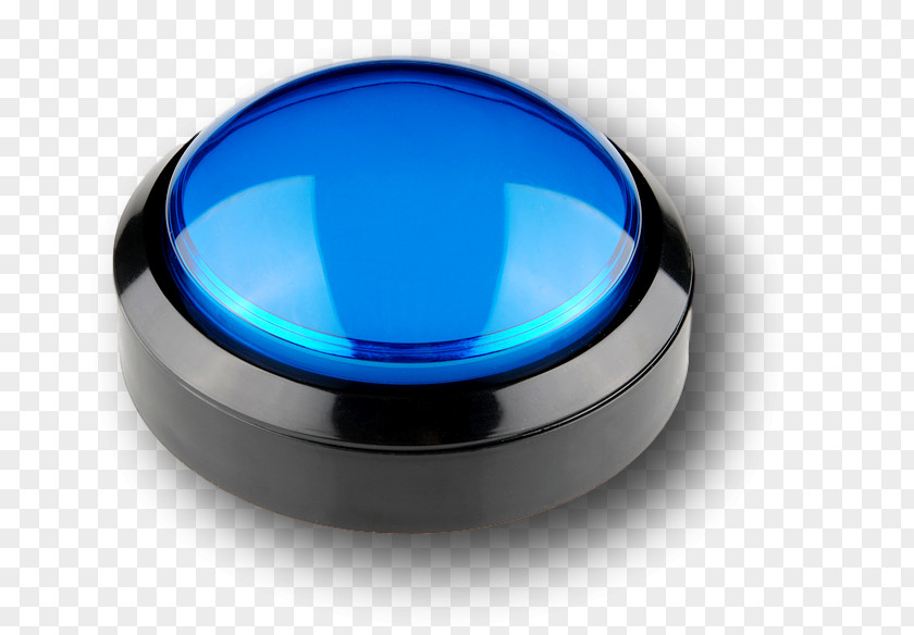 Button Push-button Electrical Switches Latching Switch Blue PNG