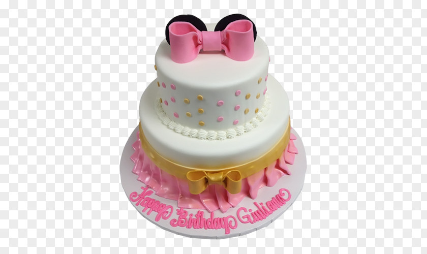 Minnie Mouse Birthday Cake Mickey Torte Sugar PNG
