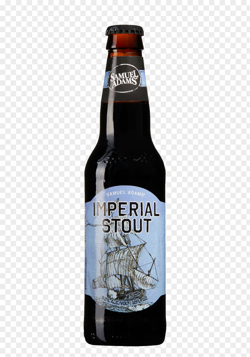 Russian Imperial Stout Ale Lager Beer Bottle PNG